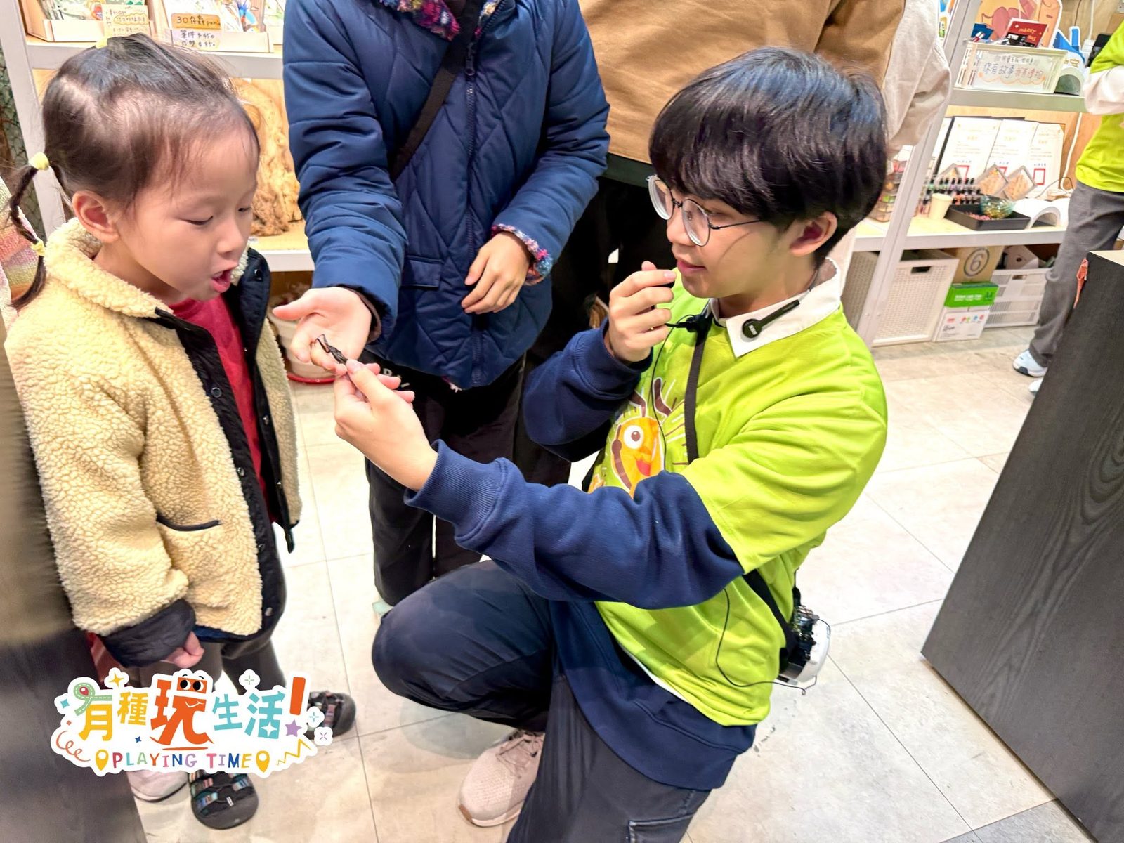 科教館 2 樓的「蟲蟲先生科學教室」