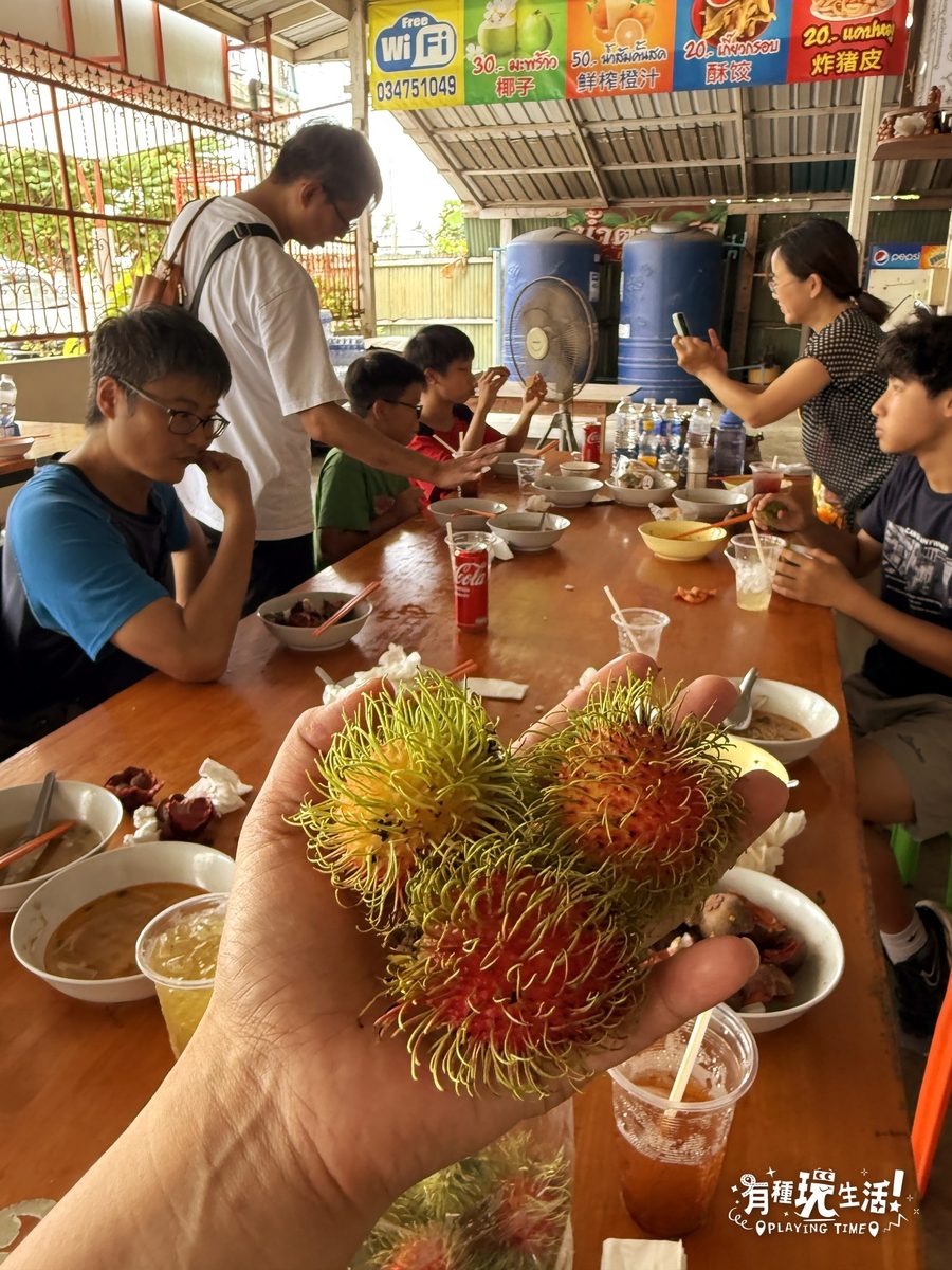美功午餐泰式米粉湯與紅毛丹