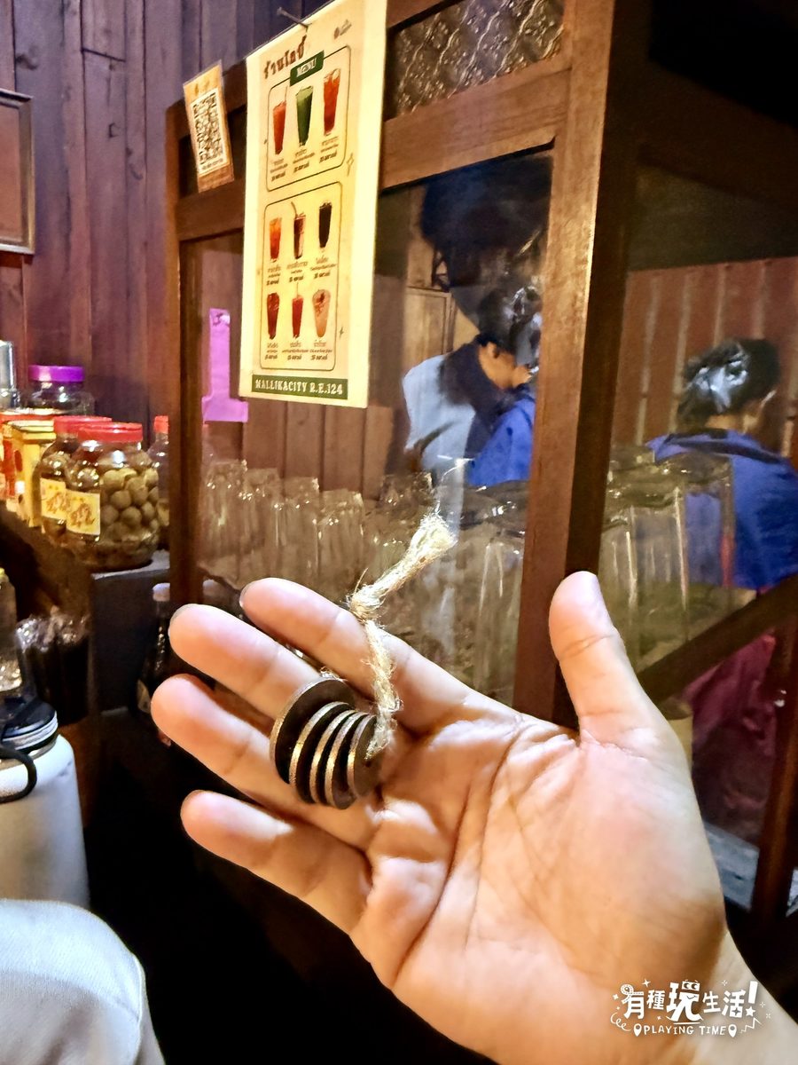 Malika 園區內消費專用的古錢幣