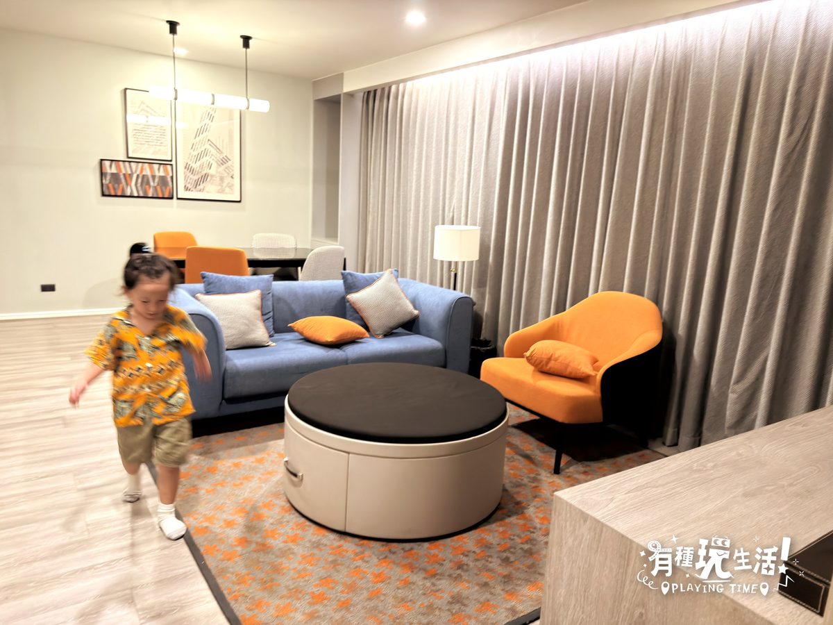 Oakwood 公寓式酒店客廳